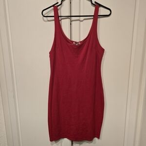 Red Sleeveless Dress